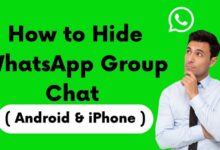 How to Hide WhatsApp Group Chat ( Android & iPhone )